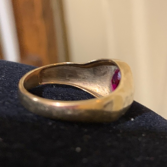 Ruby/Pink Sapphire Ring - Picture 8 of 10